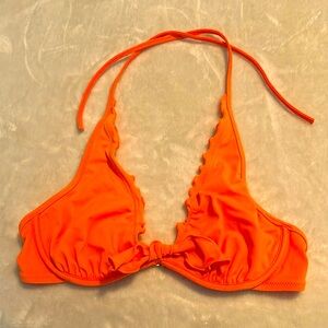 Victoria’s Secret Orange Bathing Suit Top-34c
